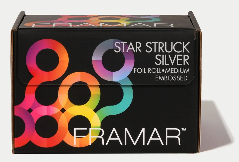 Framar Alufolie Star Struck silber