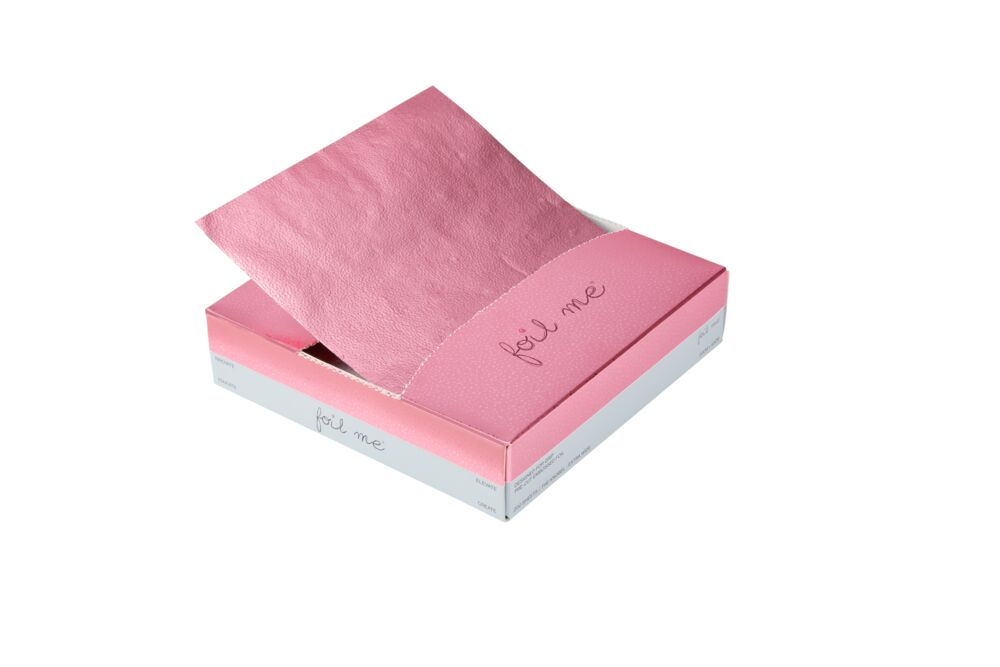 foil me Knobel Pastel pink 20x40cm 200Bl