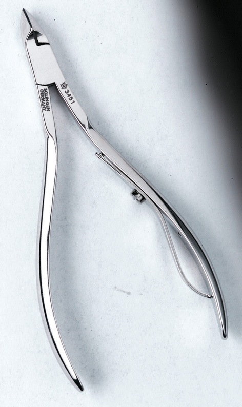 Pfeilring Hautzange Zangenform 9,5cm