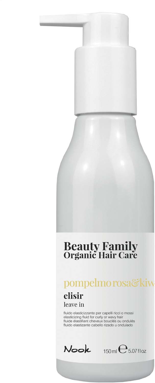 Nook Organic Hair Care Rosa Grapefruit & Kiwi Fluid, 150 ml