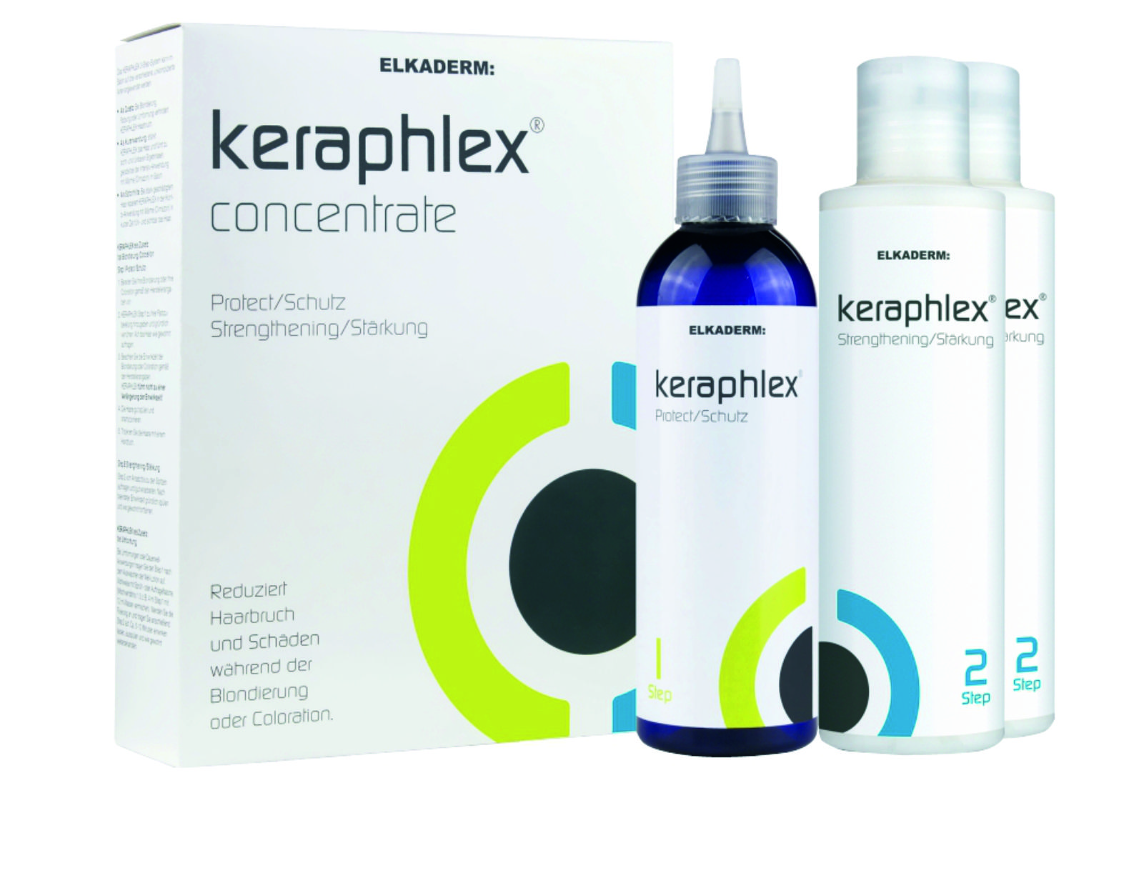 Keraphlex XL, 3-Step-System, 200ml Protect und 2x 200 ml Strenghening