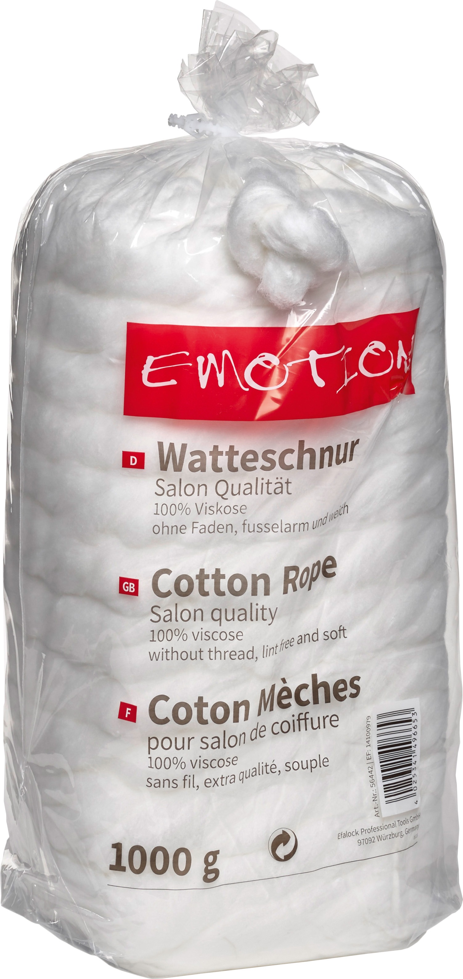 Watteschnur 100%Viskose 1Kg Watteschnur 100%Viskose 1Kg