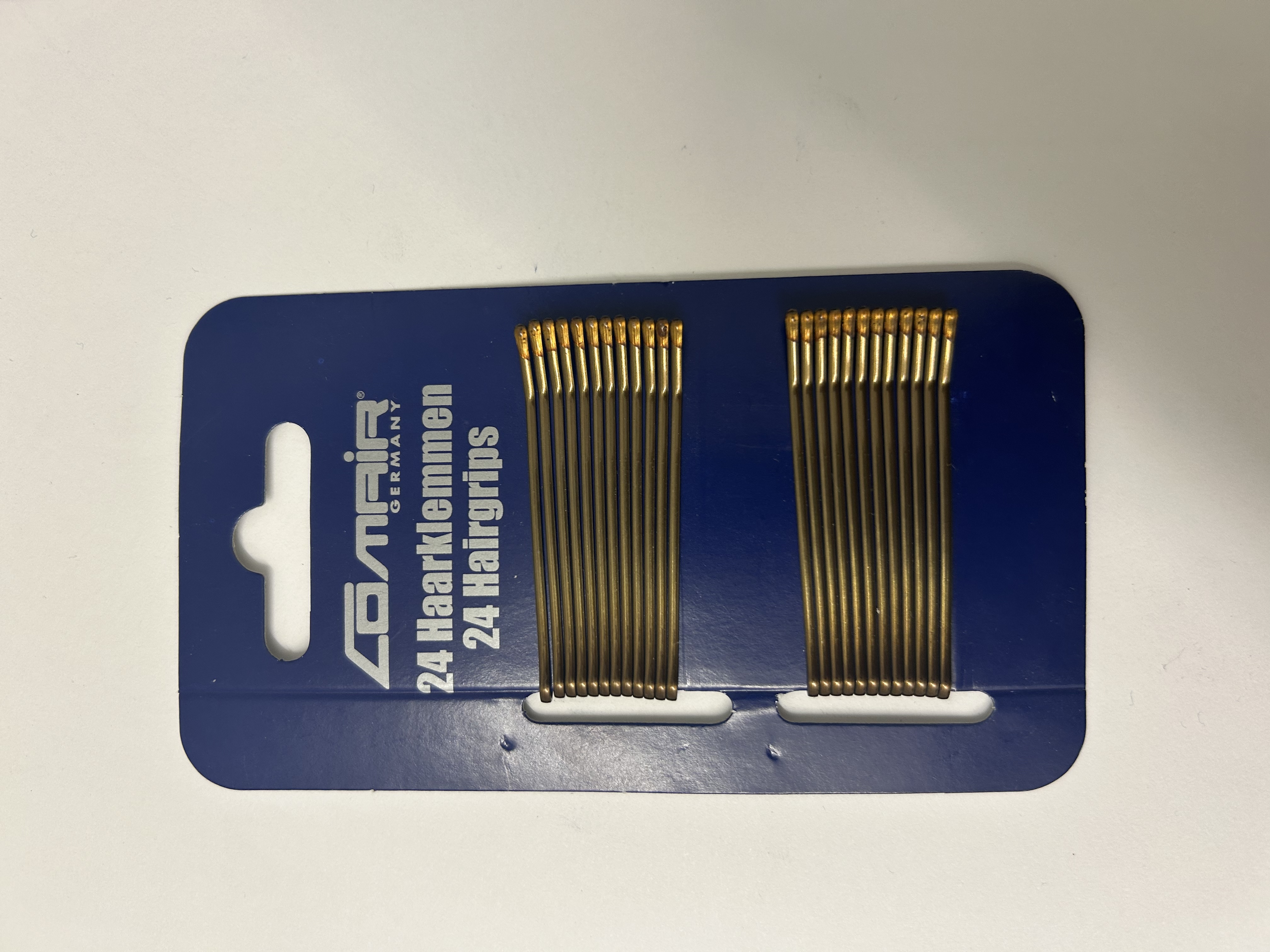 Tropfenklemmen glatt 5 cm braun 24 Stk