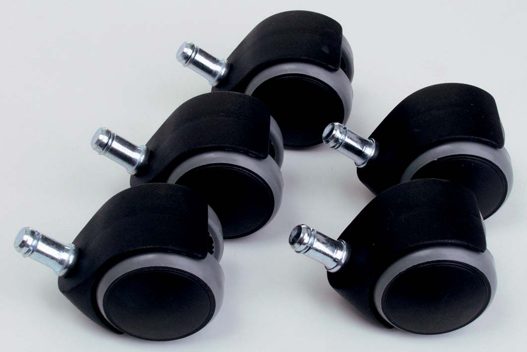 Ersatzrollen für Rollhocker gebremst, 1 Stück