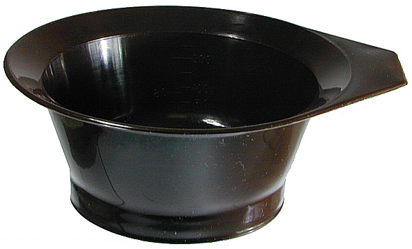 Färbeschale schwarz