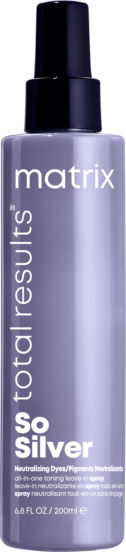 Total Results Silver Toning Spray 200ml