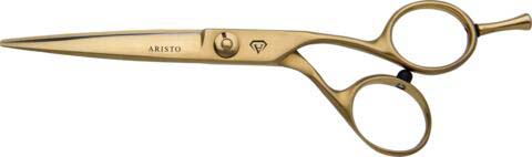 Aristocut Schere Ergo-Flow MATTGOLD