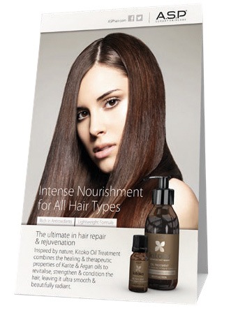 Kitoko Oil Treatment Tischaufsteller