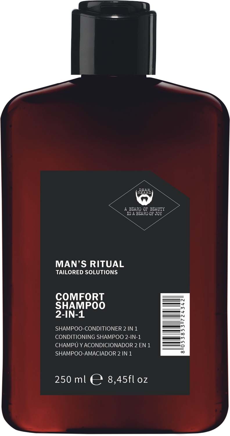 Dear Beard Comfort Shampoo 2 in 1, 250 ml