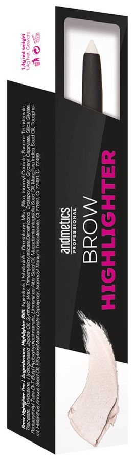 Andmetics Augenbrauen Highlighter