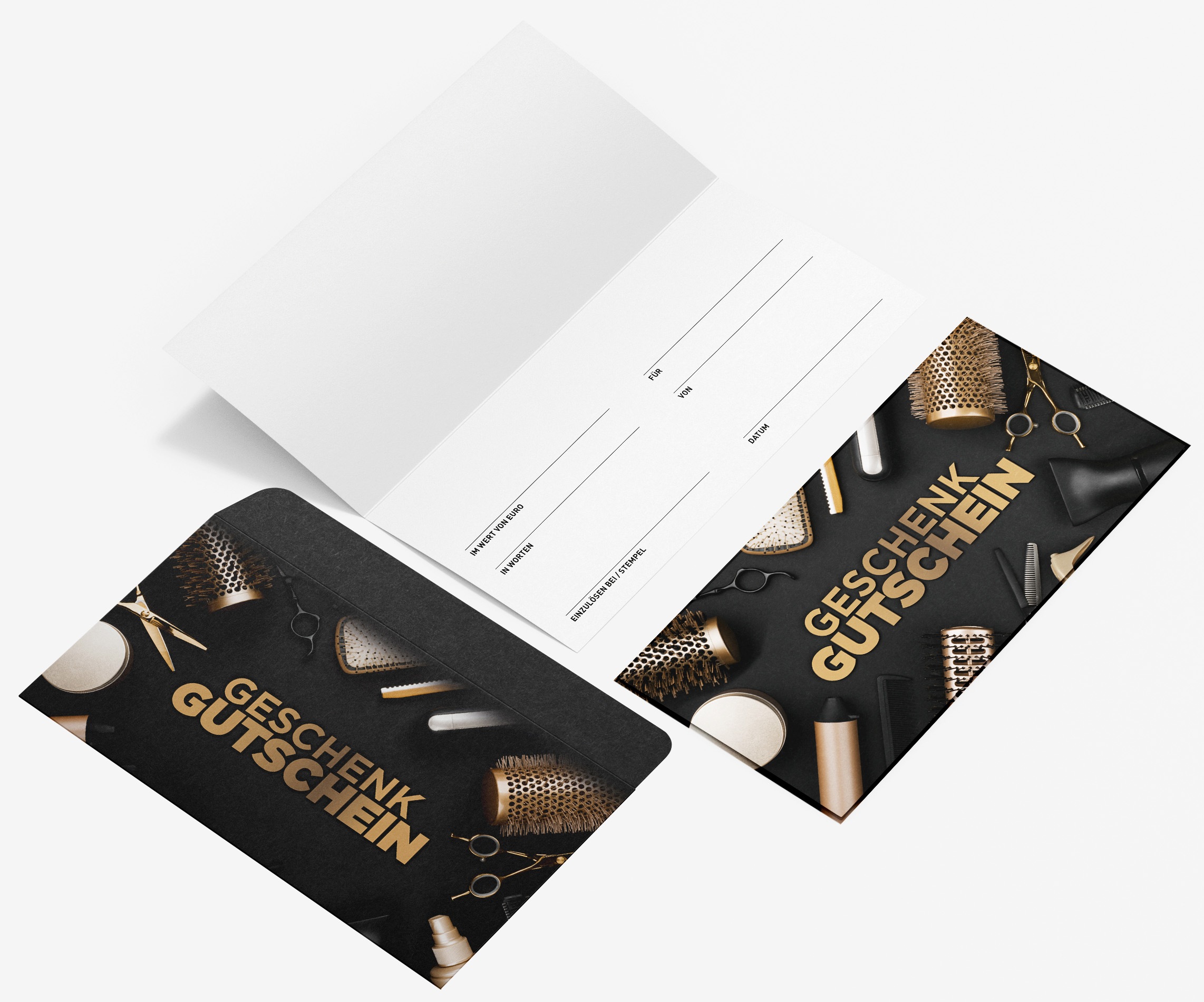 Geschenkgutschein Schere&Bürste 25ST