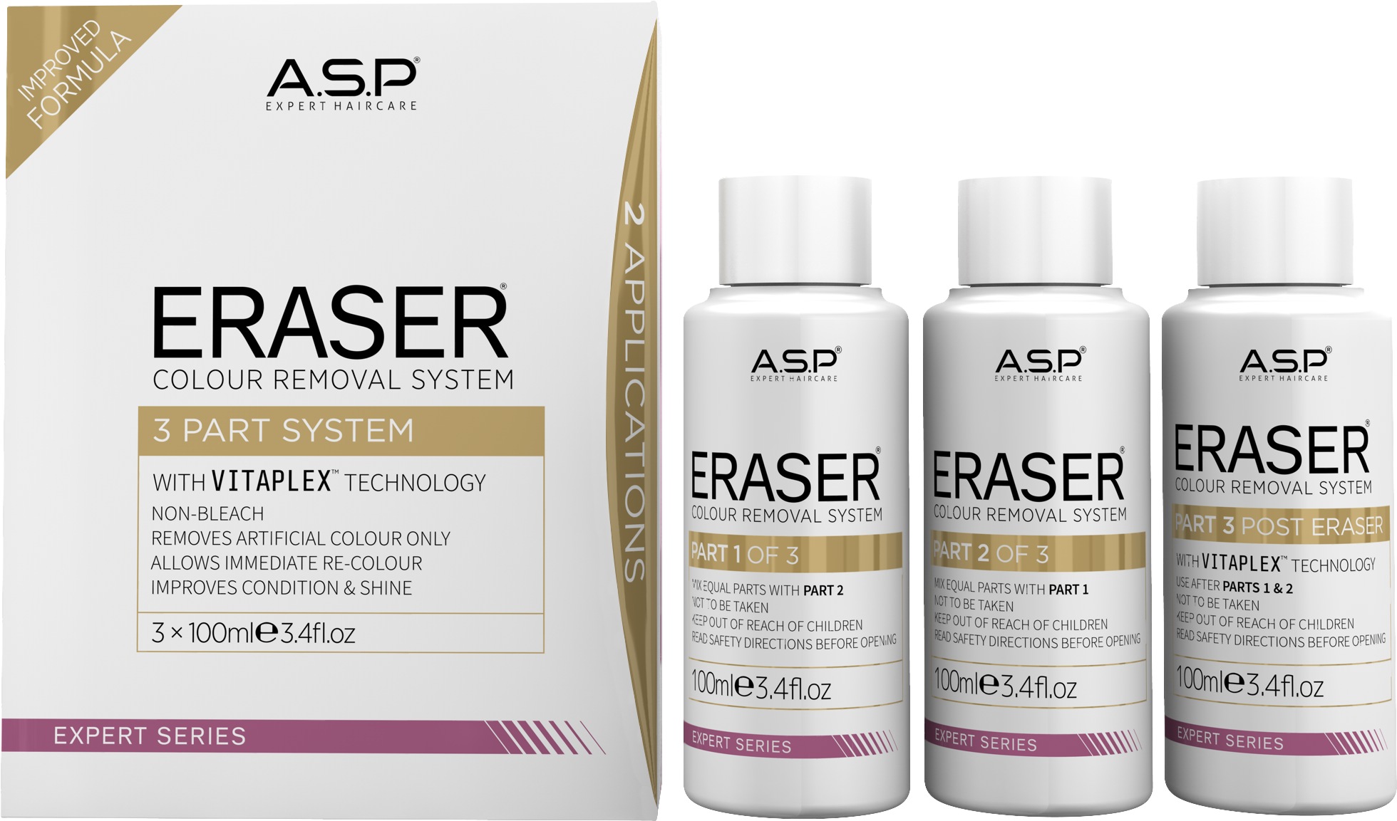 Affinage Eraser 3 x 100 ml
