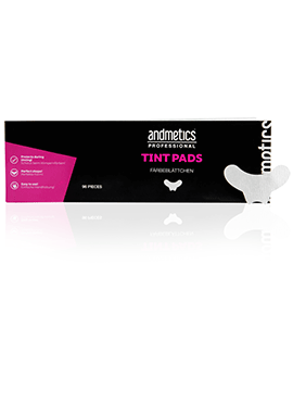 Andmetics Wimpern Färbeblättchen