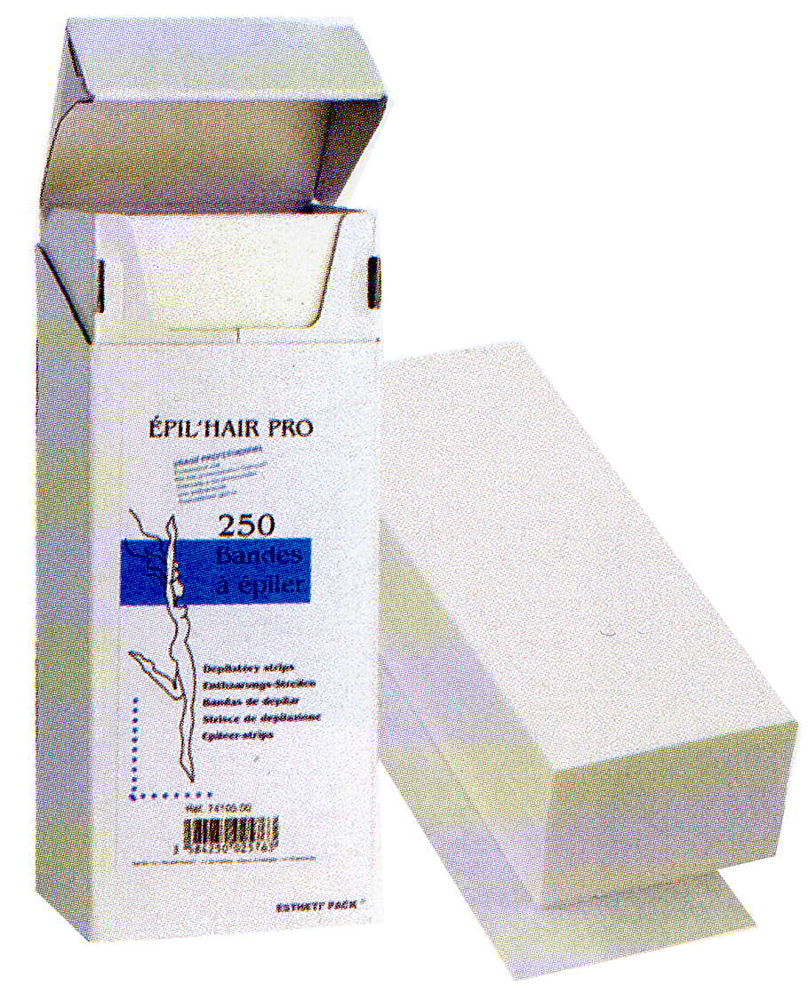 Epil Hair Pro Fliesstreifen 250 Stück