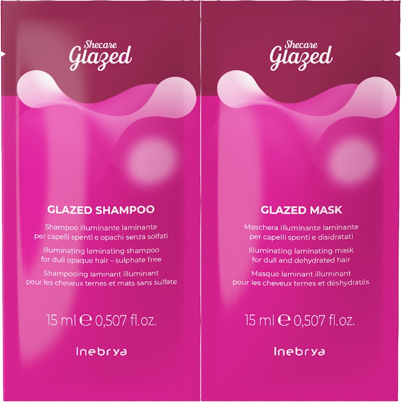 Shecare Glazed Shampoo+Mask 2x15ml