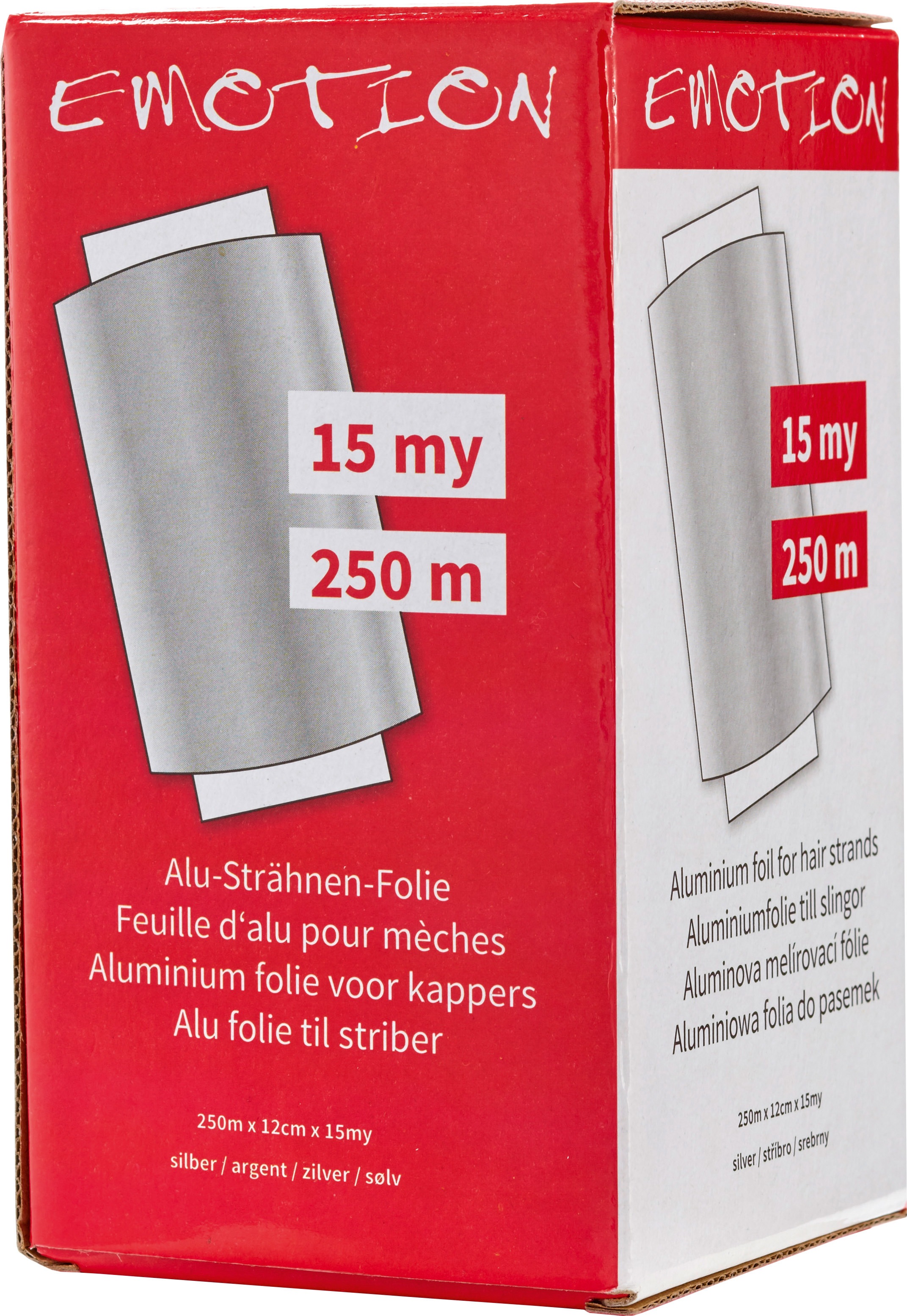 Emotion Alu-Folie silber 250m/15my/12cm Emotion Alu-Folie silber 250m/15my/12cm