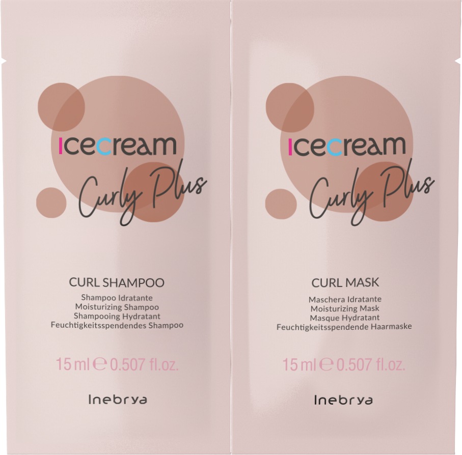 Ice Cream Curl Shampoo+Mask 2x15ml Ice Cream Curl Shampoo+Mask 2x15ml
