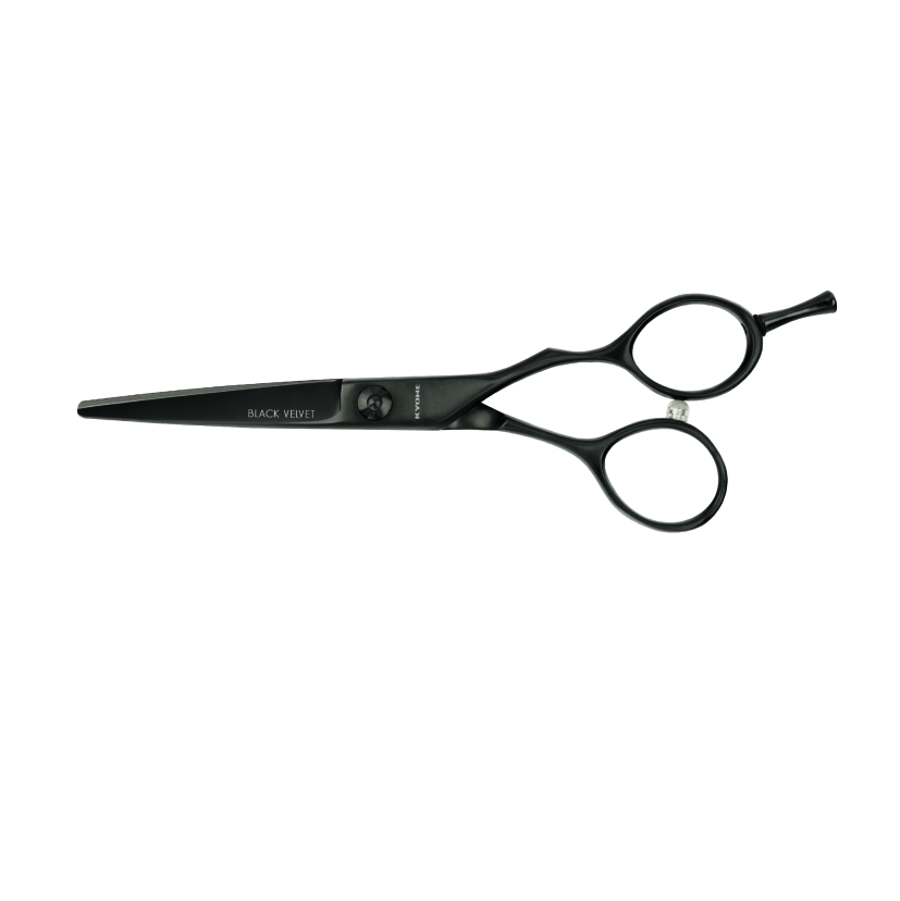 Kyone Haarschneideschere 680 black velvet