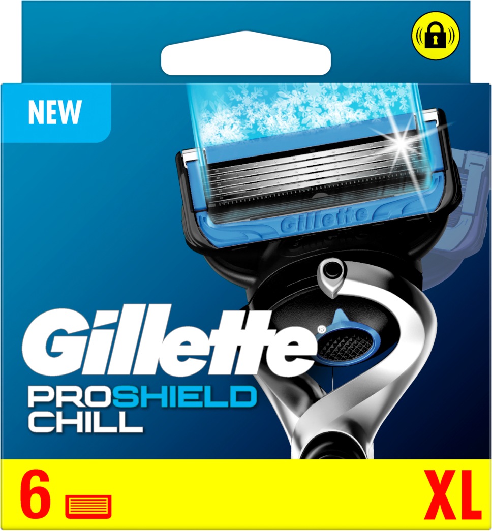 Gillette Proshield Chill Klingen 6er Gillette Proshield Chill Klingen 6er
