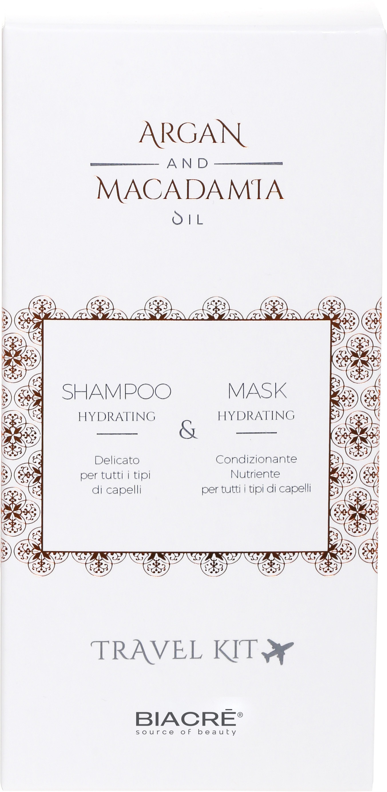 Biacre Argan&Macadamia Travel Kit